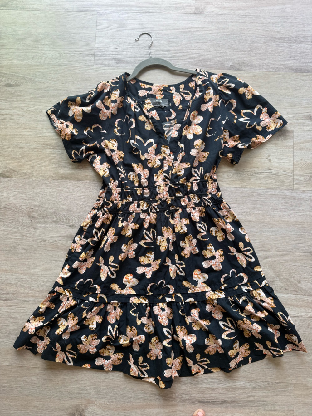 Anthropologie Floral Somerset Midi Dress